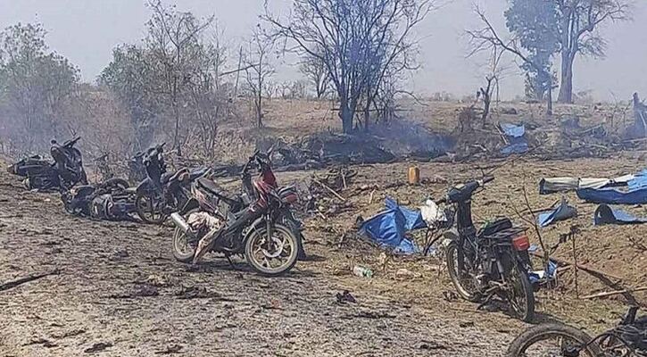 মিয়ানমারে নির্বাচনকালে জান্তার বিমান হামলা, প্রার্থীসহ নিহত অন্তত ১৭০