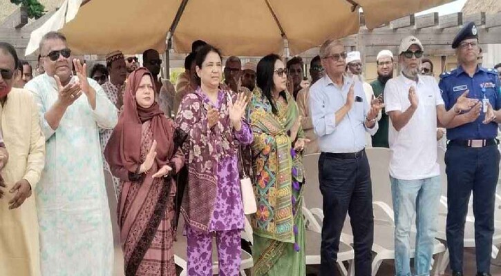 উন্নয়ন প্রকল্প পরিদর্শন ও উদ্বোধনে মুন্সীগঞ্জ সফরে মন্ত্রী মির্জা ফখরুল ইসলাম আলমগীর