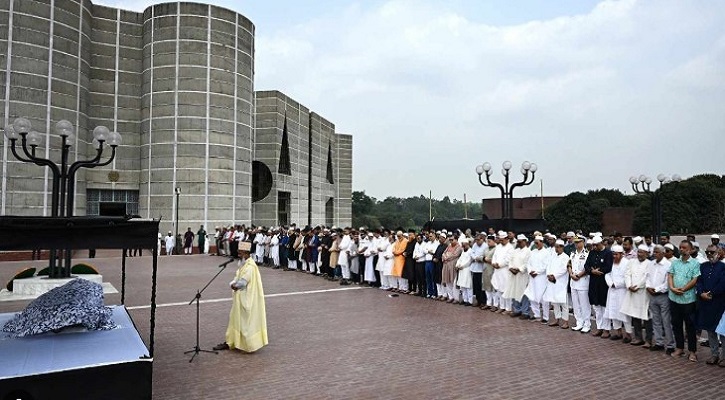 সাবেক এমপি জি এম ফজলুল হকের জানাজা জাতীয় সংসদে অনুষ্ঠিত