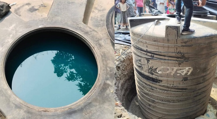 নাটোরে পানির ট্যাংকে মজুত ১০ হাজার লিটার জ্বালানি তেল, ব্যবসায়ীকে জরিমানা