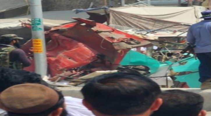 পাকিস্তানে ভয়াবহ বিস্ফোরণ, দুই পুলিশ কর্মকর্তাসহ নিহত ৭