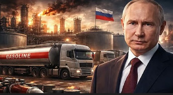 ১ এপ্রিল থেকে পেট্রোল রপ্তানি বন্ধ করছে রাশিয়া