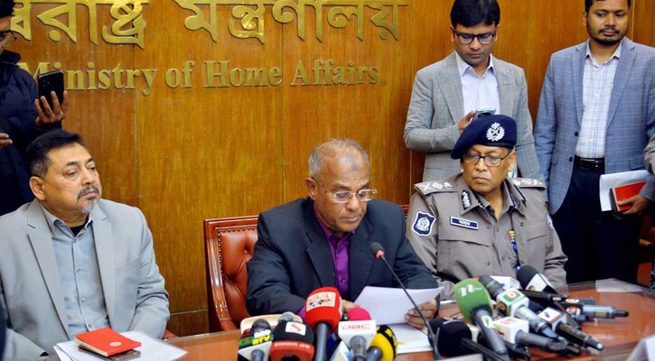 ৭ জানুয়ারির মধ্যে হাদি হত্যা মামলার চার্জশিট দেওয়া হবে: স্বরাষ্ট্র উপদেষ্টা