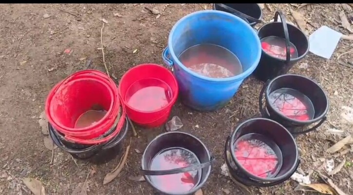 শরীয়তপুরে  বাড়ি বাড়ি তল্লাশি, ৯৫ হাতবোমা উদ্ধার