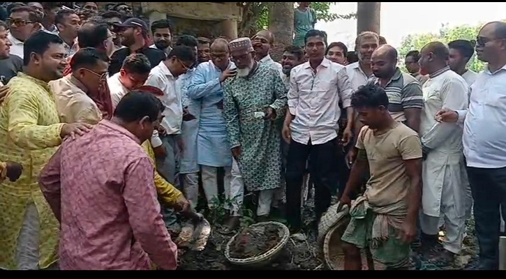 শরীয়তপুরে স্বনির্ভর খাল খনন কাজের উদ্বোধন, কৃষিতে সুফলের আশাবাদ