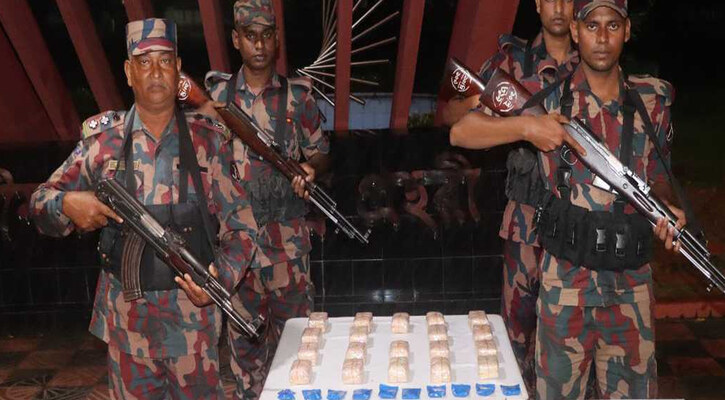 কুমিল্লা সীমান্তে কোটি টাকার ইয়াবা জব্দ