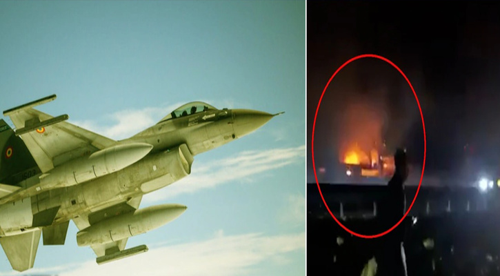 তুরস্কে প্রশিক্ষণ উড্ডয়নে এফ-১৬ বিধ্বস্ত, পাইলট নিহত